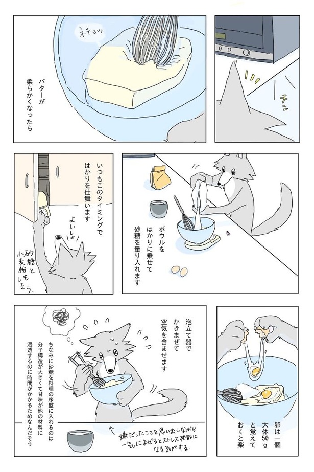 『真夜中にケーキを焼く話』5