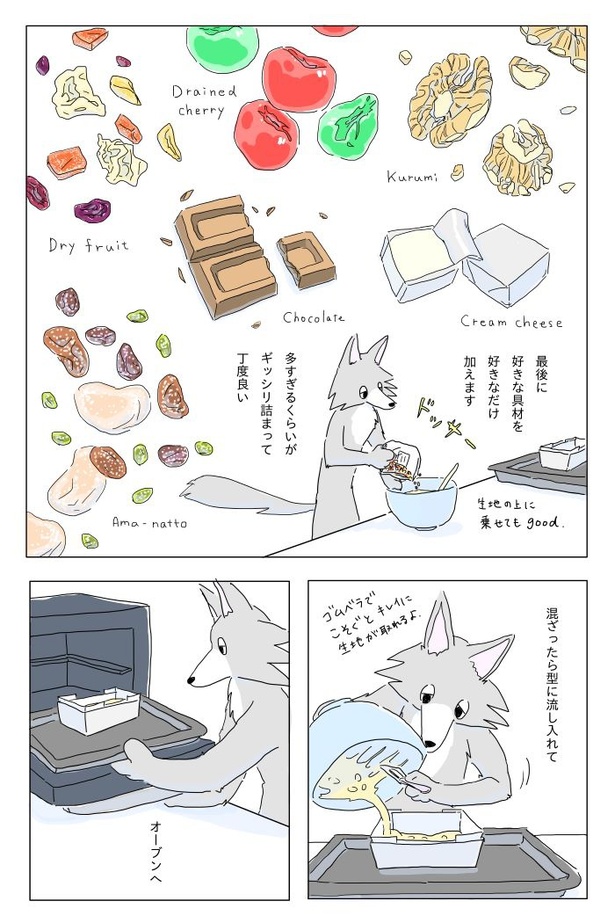 『真夜中にケーキを焼く話』7