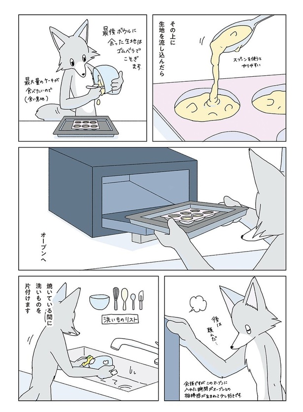 『真夜中にバナナケーキを焼く話』6