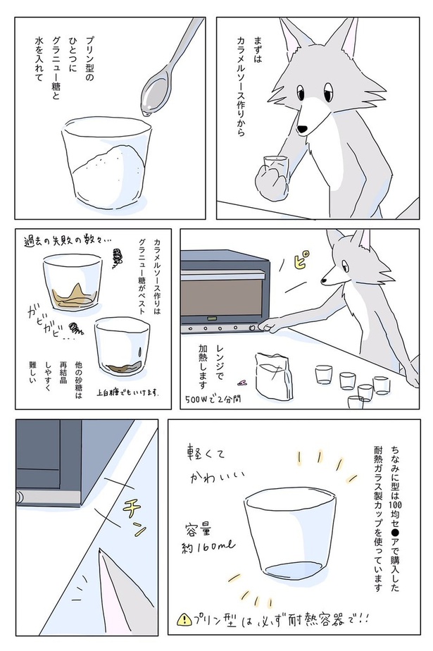 『雨の日にプリンを蒸す話』03