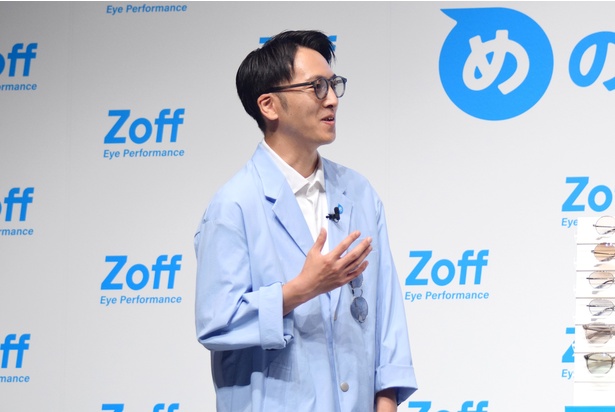 インターメスティック レンズ・サングラス・パッケージ事業部 部門長の上垣勝人さん