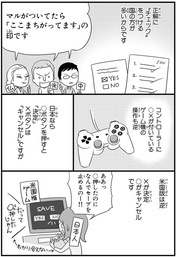 マルがついてたら「ここまちがってます」の印です （C）蛇蔵&海野凪子／KADOKAWA