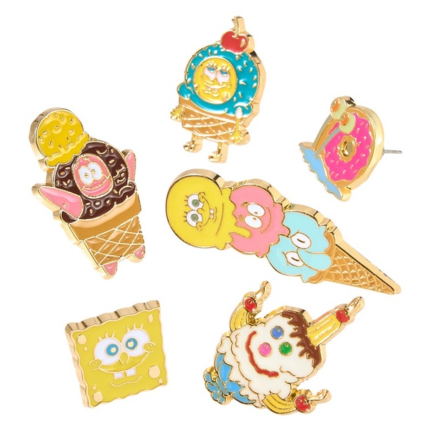 「ピアス6個セット ICE」(1200円)