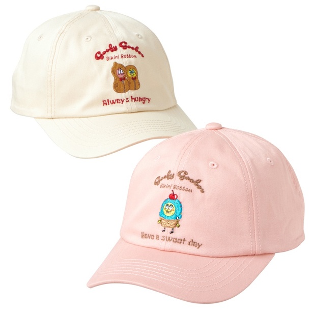 「グーフィー・グーバー キャップ」(各3850円)