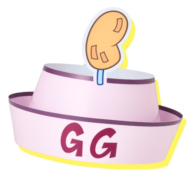 パーティー気分を盛り上げる「Goofy Goober」のかぶり物