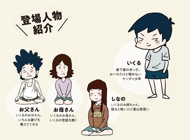 登場人物紹介 （C）仲曽良ハミ／KADOKAWA