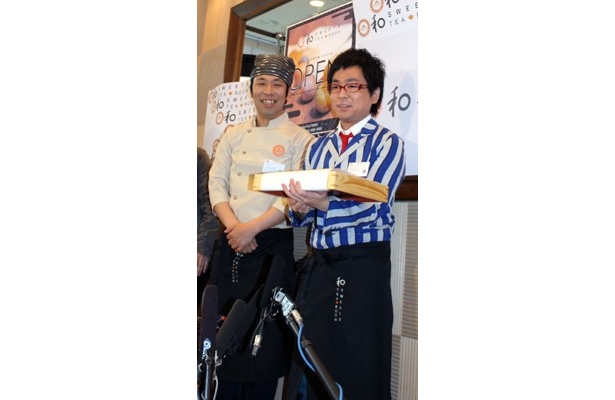 初の囲み取材でド緊張のパンクブーブー