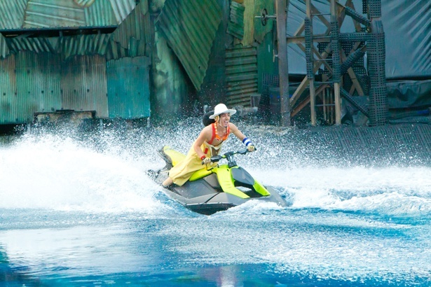 ウソップは水上から登場