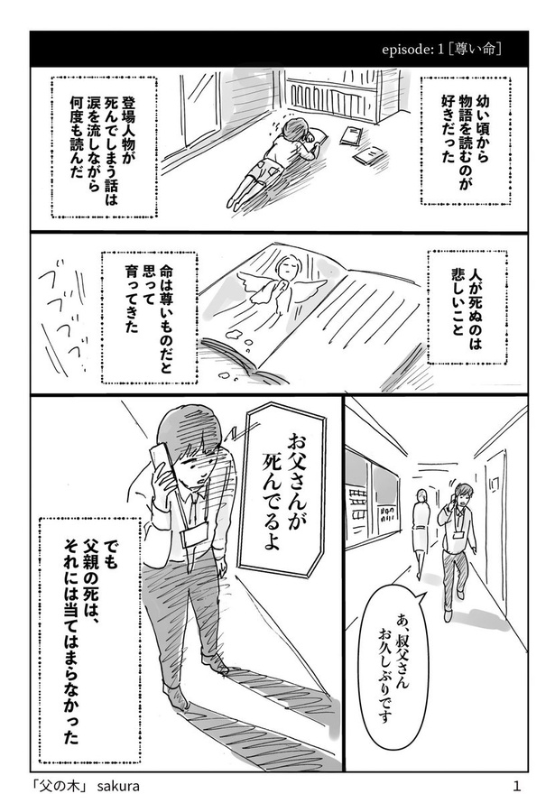 親の孤独死を悲しめない子どもの話1