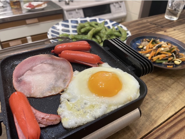 自宅で立ち飲み屋を再現セット。