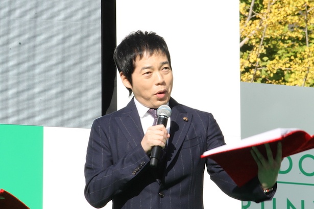 2時間にわたるイベントの進行役を務めたのはバラエティ番組の司会でもおなじみの今田耕司