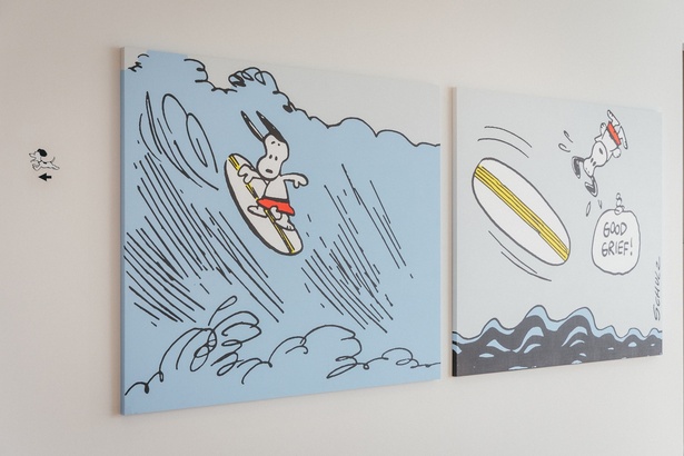 館内を巡って、夏らしいアートを見つけてみよう