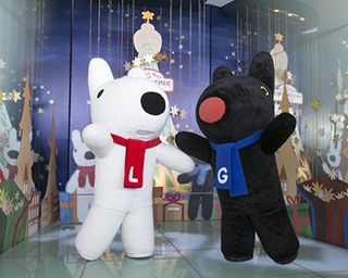 リサとガスパールと東京スカイツリー(R)がコラボ！フランスのクリスマスをテーマに展望台を演出