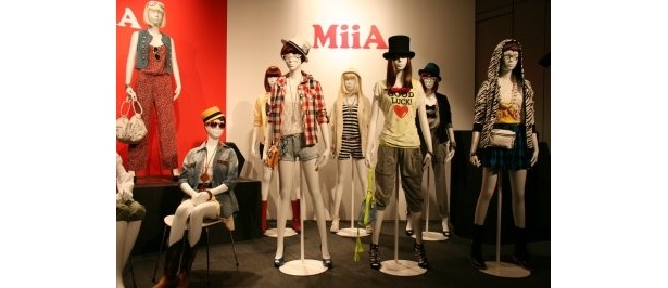 新ブランド「MiiA(ミーア)」のアイテム