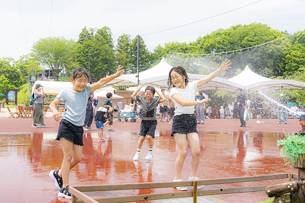 キッズおおはしゃぎの「スプラッシュひろば」