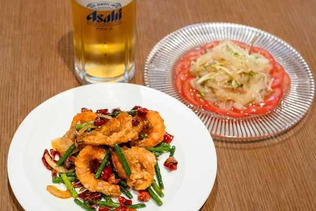 中国で経験を積んだ料理長が「毎日通いたくなる店」を目指して日々腕をふるってくれる。そんな、本場のエッセンスが感じられる町中華にもビールは欠かせない
