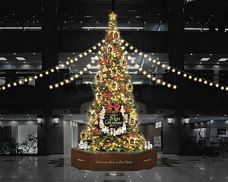 横浜ランドマークタワーで“ピーターラビット”がテーマのクリスマスイベントを開催