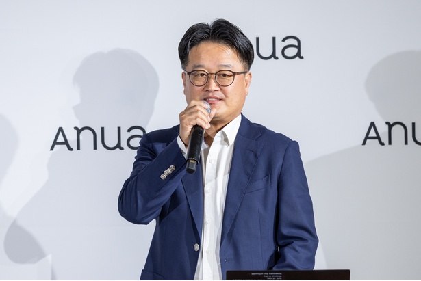 Anuaと「MELA-LIPO」の共同開発を行った韓国成均館大学化学工学部教授のキム・ジンウンさん