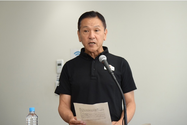 ラリージャパン 2025 実行委員会副会長の小坂喬峰さん