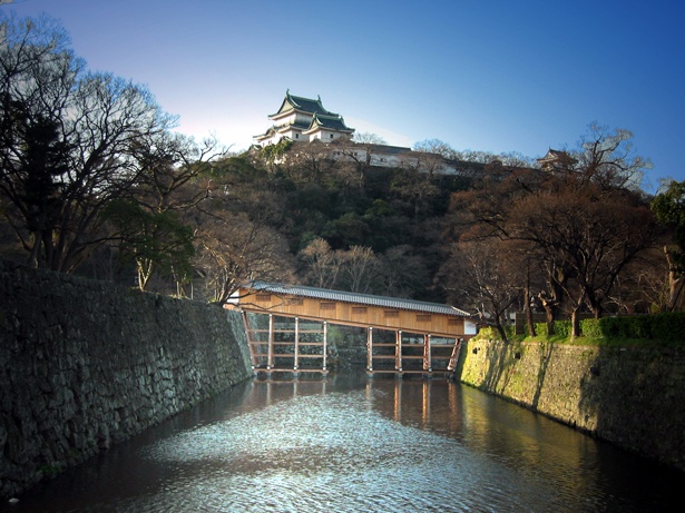 和歌山城の「天守閣」と「御橋廊下」