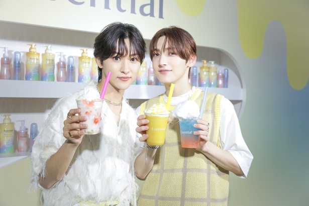 2人の仲のよさが伝わってくる