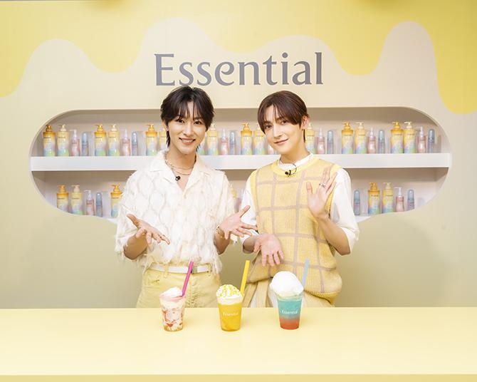 本多大夢＆浜川路己(ROIROM)の新CM解禁！7月24日から開催の「Essential 新感覚Cafe」をアピール