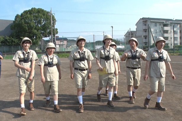 「ティーチャーをさがせ！」左から)高地優吾、せいや、菊田竜大、粗品、秋山寛貴、岡部大、長田庄平