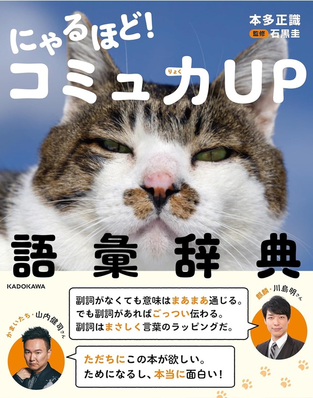 にゃるほど！ コミュ力UP語彙辞典 本多正識：著、石黒圭：監修/KADOKAWA