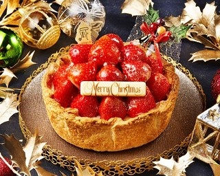 色鮮やかないちごがたっぷり！クリスマスにぴったりのチーズタルト発売