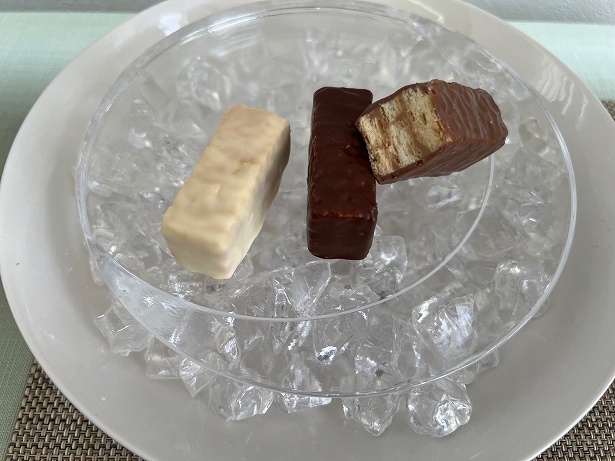 サクサクのパイとチョコレートのバランスがいい