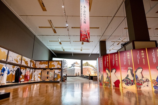 「第1章 あこがれの大奥」展示風景