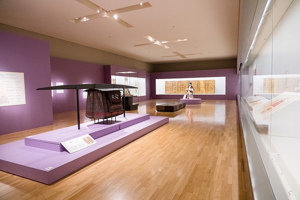「第2章 大奥の誕生と構造」展示風景
