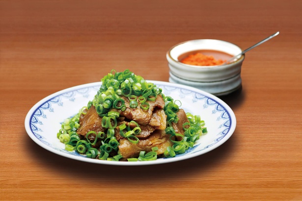 煮こみ焼豚皿　490円