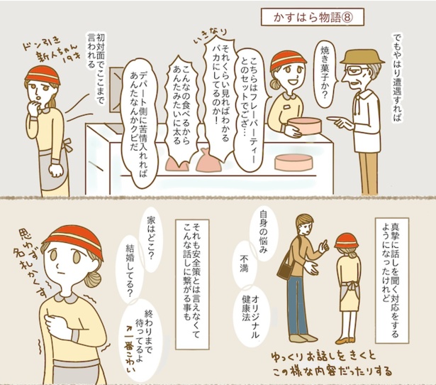 わかってはいても、初対面でここまで言われると短時間でも傷つくのが本音