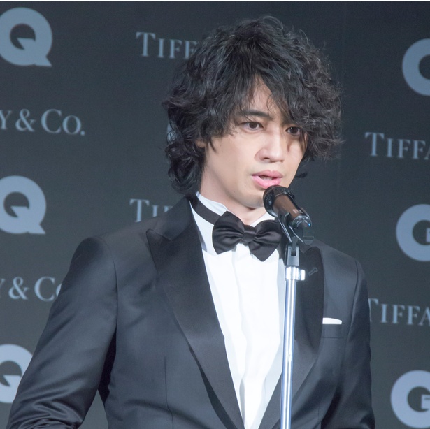 斎藤工が「GQ MEN OF THE YEAR 2017」授賞式に登壇