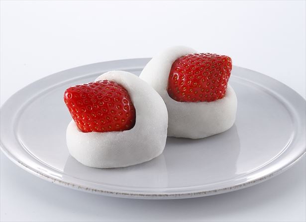 いちご大福シリーズから「いちご大福(こし餡)」(1個 259円)