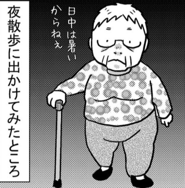 100歳のおばあちゃんがひとり歩きをしていたら？
