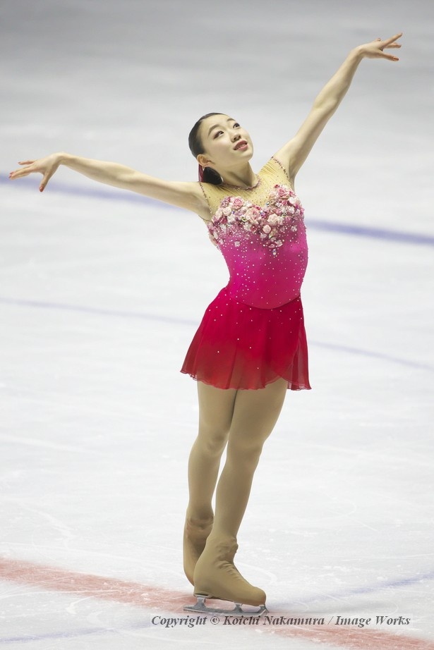 紀平梨花、西日本選手権でのフリープログラムの演技