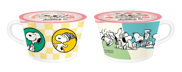 「スヌーピーマグ＆白桃ゼリー」(930円)