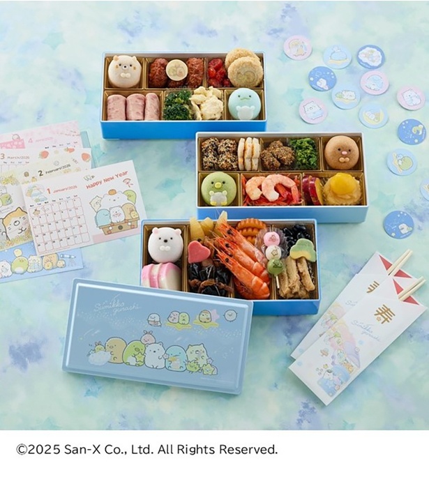 「おせち・三段重『すみっコぐらし』」(2万3900円)