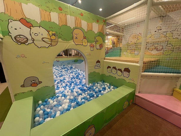 子どもに大人気の「みずうみエリア」
