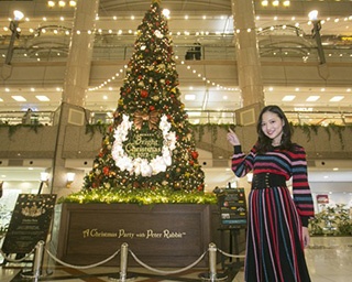 ピーターラビット(TM)がテーマ！横浜ランドマークタワーで特別なクリスマスを