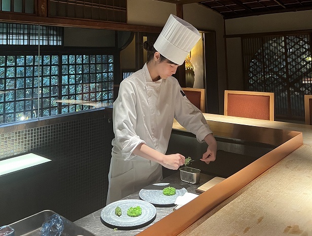 フォーカスシェフの「高台寺 極-KIWAMI-(京都府)」能村仁絵シェフ