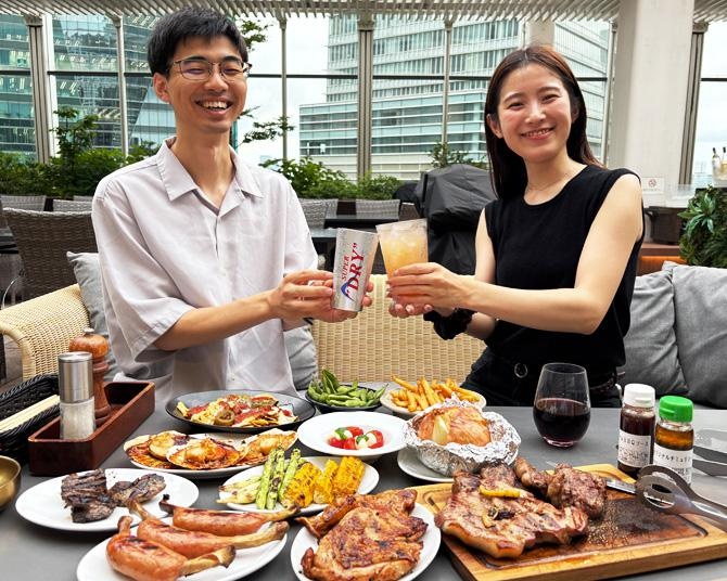 会社帰りに六本木でラグジュアリーなバーベキューはいかが？ARK HILLS SOUTH TOWER ROOFTOP LOUNGEでビアガーデン開催中！