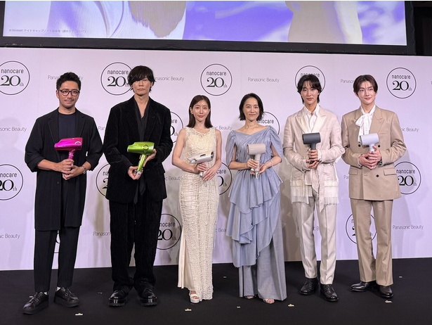 ナノケアを愛用している6人のゲストが登場！