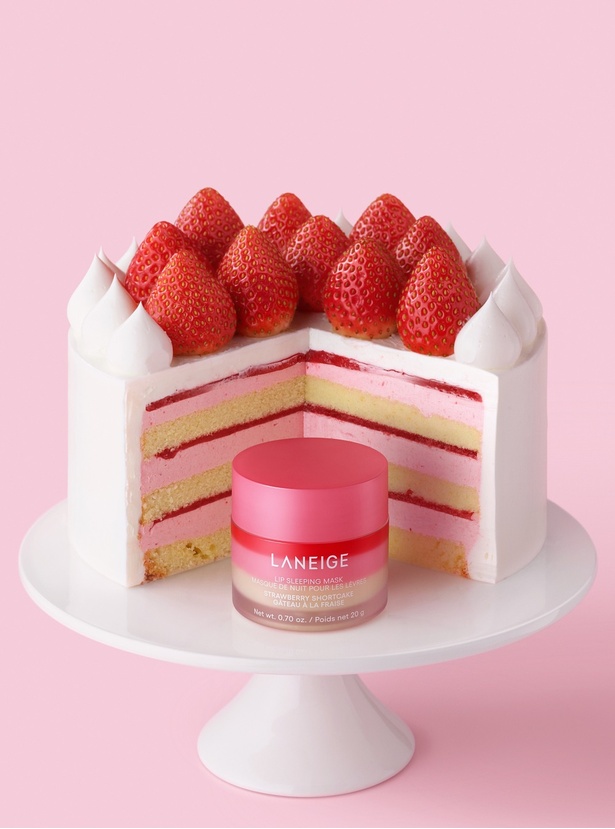「LANEIGE リップスリーピングマスク ショートケーキ(アモーレパシフィックジャパン)」(2750円)