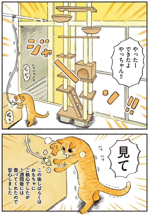 やったーできたよ！見て！！ （C）類／KADOKAWA