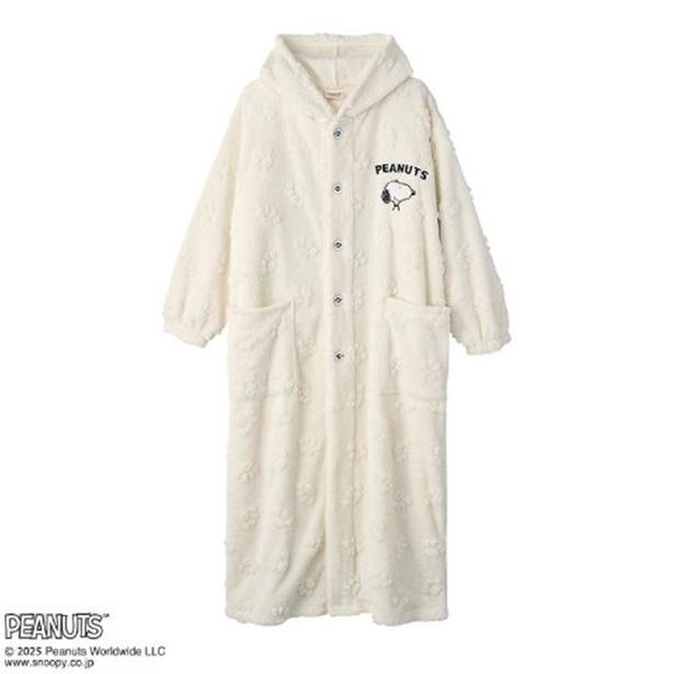 「メンズ ルームガウン(足跡模様)」(3630円)