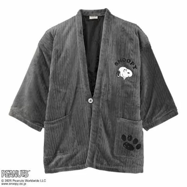「メンズ はんてん(ダークグレー)」(3630円)