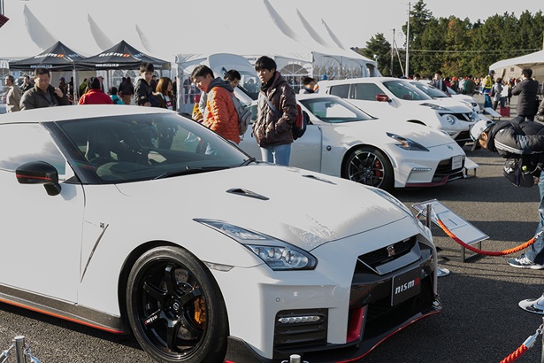 GT-RをはじめとするNISMOカーが数多く展示！
